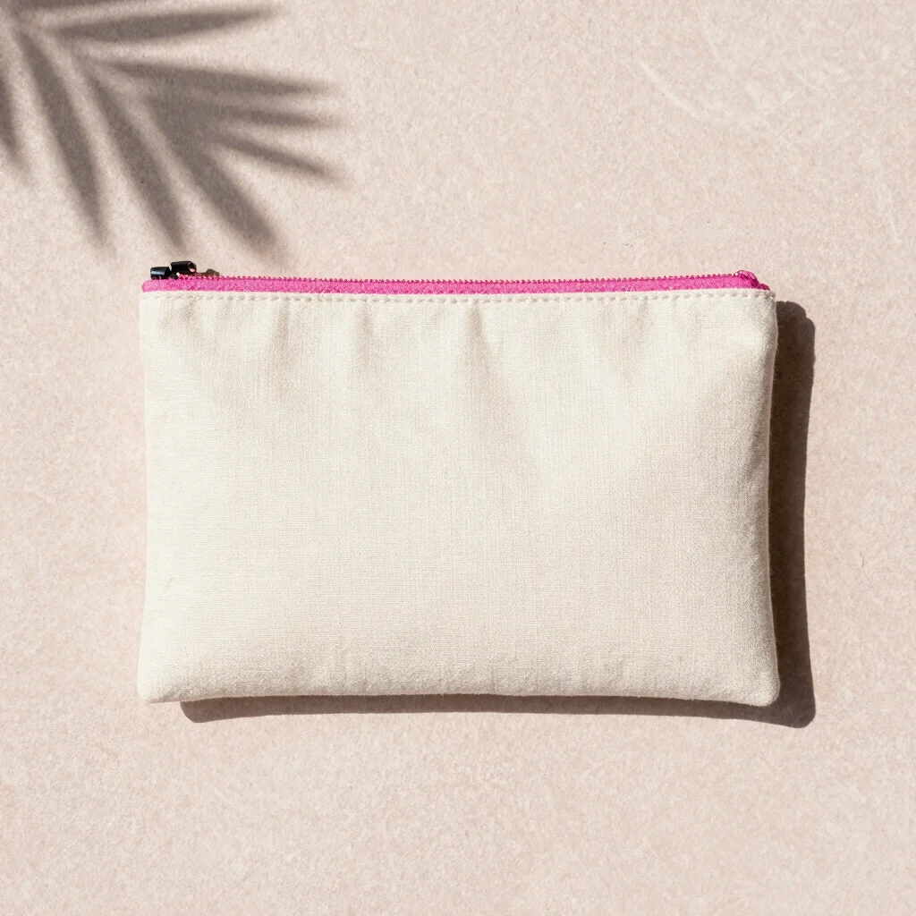 Caribe Linen Cosmetic Pouch